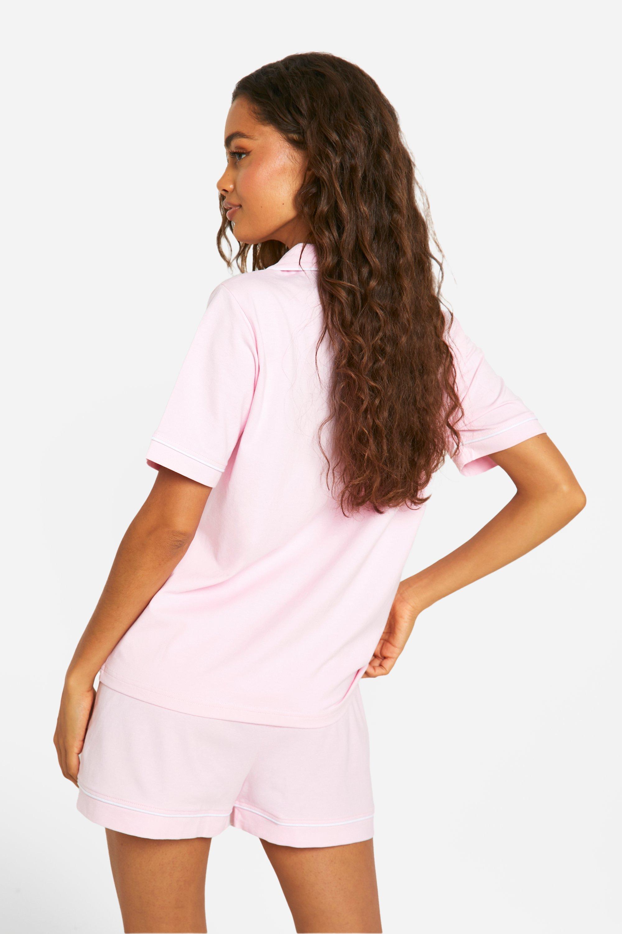 Jersey short pyjama online set